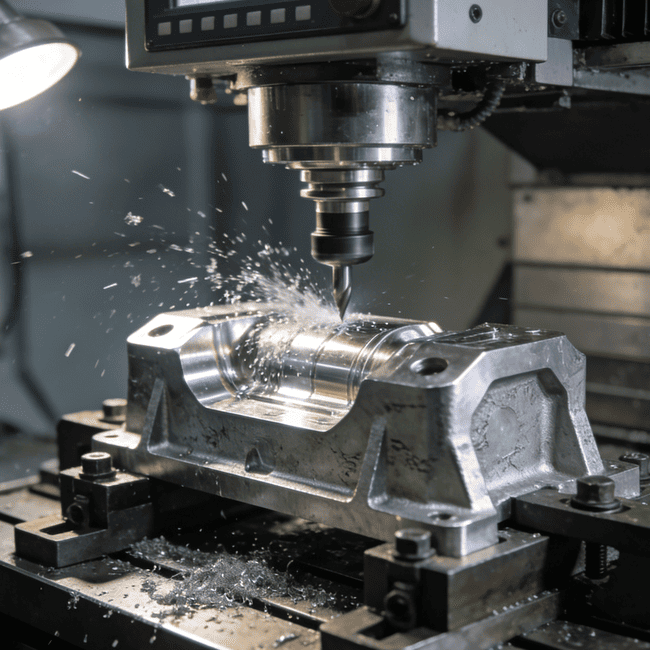 CNC-bewerking (precisieafwerking na het gieten)