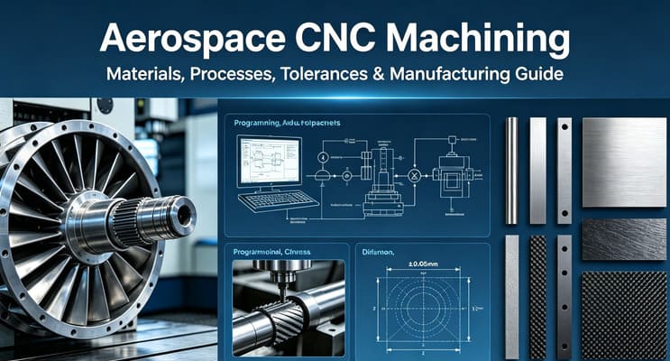Mat&eacute;riaux, processus, tol&eacute;rances et guide de fabrication pour l'usinage CNC a&eacute;rospatial.jpg